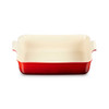 Le Creuset Heritage Deep Rectangular Lasagna Dish in Cerise