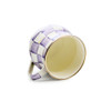 MacKenzie-Childs Violet Check Mug
