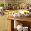 MacKenzie-Childs Violet Check Mug