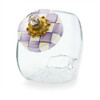 MacKenzie-Childs Violet Check Cookie Jar