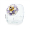 MacKenzie-Childs Violet Check Sweets Jar