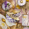 MacKenzie-Childs Violet Check Large Everyday Bowl