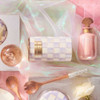 MacKenzie-Childs Violet Check Utensil Holder