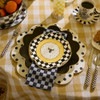 MacKenzie-Childs Bee Toile Salad Plate