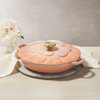 Le Creuset Signature Petal Braiser in Pêche