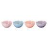 Le Creuset Set of 4 Multi-Colored Petal Mini Bowls