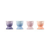 Le Creuset Set of 4 Multi-Colored Petal Egg Cups
