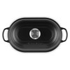 Le Creuset Cast Iron Oval Bread Oven in Licorice