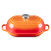 Le Creuset Cast Iron Oval Bread Oven in Flame