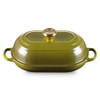 Le Creuset Cast Iron Oval Bread Oven in Olive