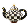 MacKenzie-Childs Courtly Check Ceramic Teapot