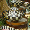 MacKenzie-Childs Courtly Check Ceramic Teapot