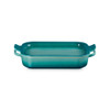 Le Creuset Rectangular Dish With Platter Lid in Riviera