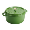 Staub Cast Iron Round Cocotte in Pistachio