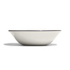 Made In Soup Bowls With Navy Rims