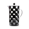 MacKenzie-Childs Black Check Acrylic Pitcher