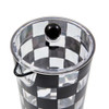 MacKenzie-Childs Black Check Acrylic Pitcher
