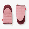 Hedley & Bennett Set of Two Oven Mitts in Rhubarb