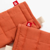 Hedley & Bennett Set of Two Oven Mitts in Paprika