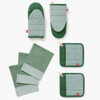Hedley & Bennett Kitchen Linen Set in Shiso Green