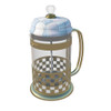 MacKenzie-Childs Sky Check French Press