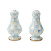 MacKenzie-Childs Sky Check Large Salt and Pepper Shakers