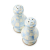 MacKenzie-Childs Sky Check Large Salt and Pepper Shakers