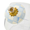 MacKenzie-Childs Sky Check Cookie Jar