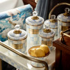 MacKenzie-Childs Sky Check Medium Canister