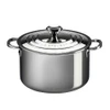 Le Creuset Stainless Steel 7-Quart Stockpot with lid