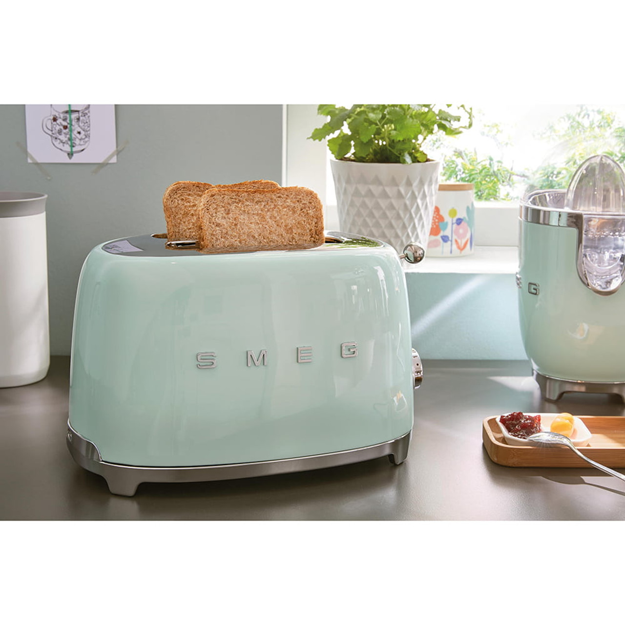 SMEG 4-Slice Toaster | White