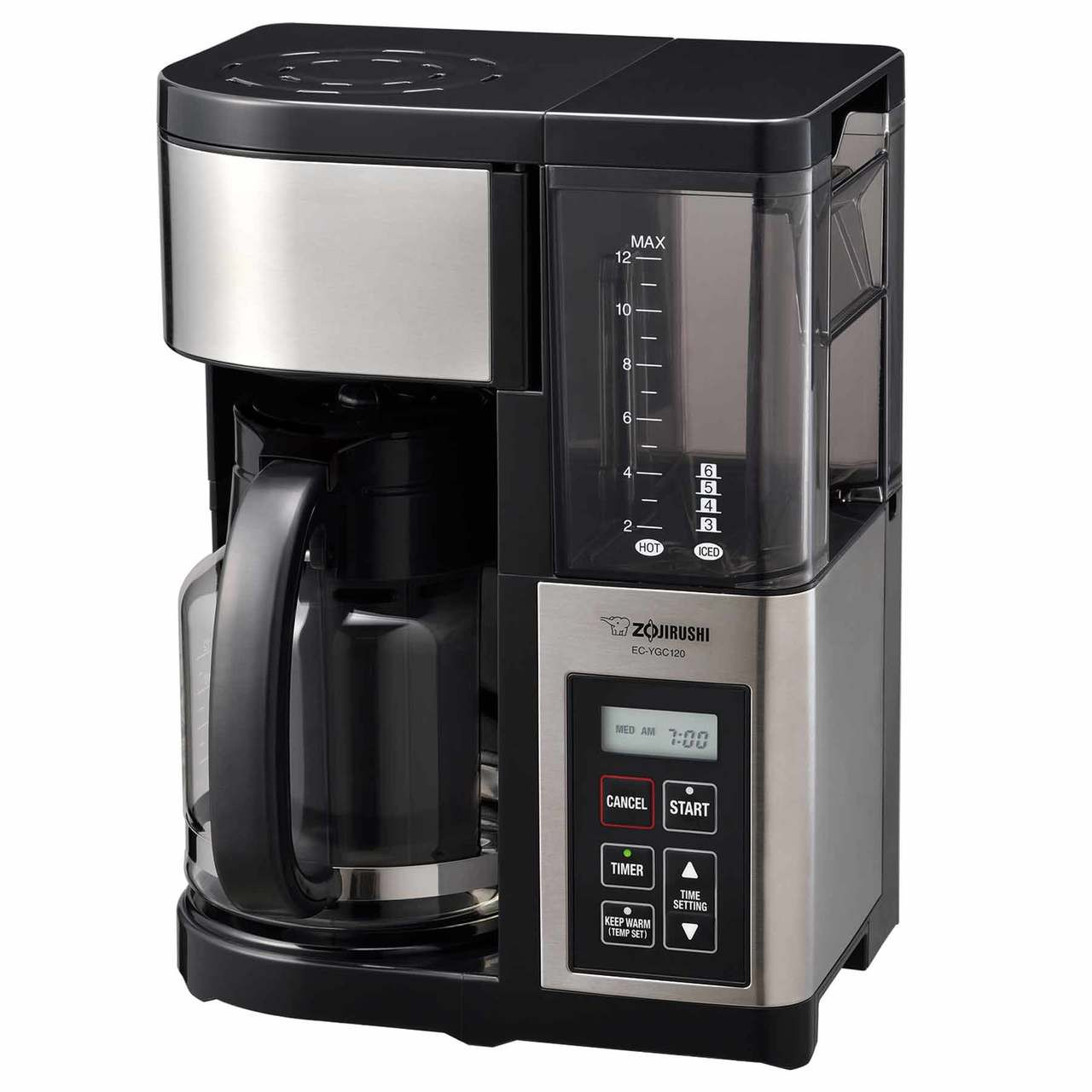 Zojirushi Coffee Maker Dome Brew Programmable, StainlessSteel and