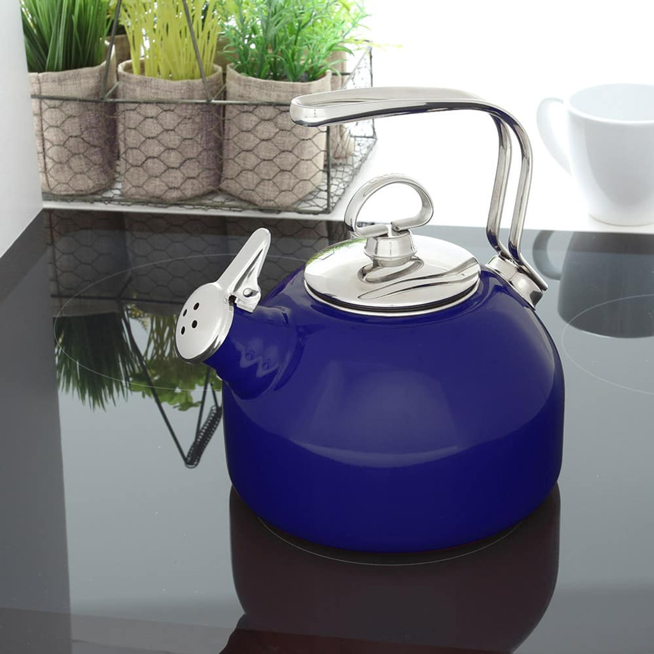 Chantal Enamel-on-Steel Classic Tea Kettle