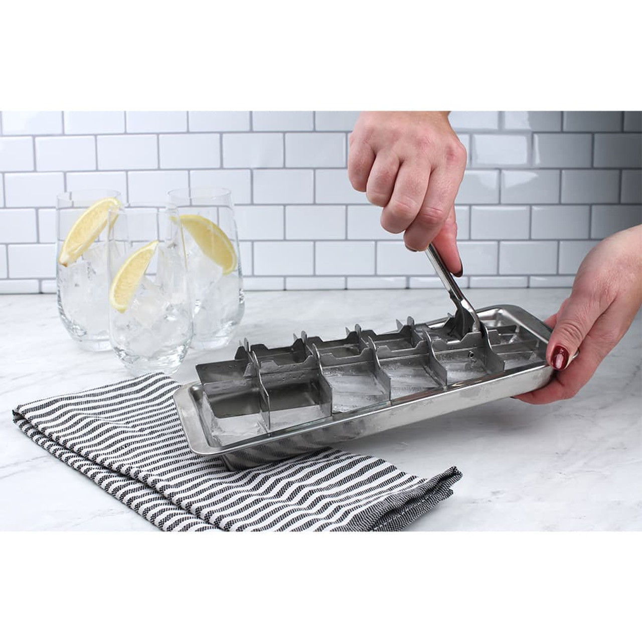 Endurance Stainless Steel Ice Cube Tray