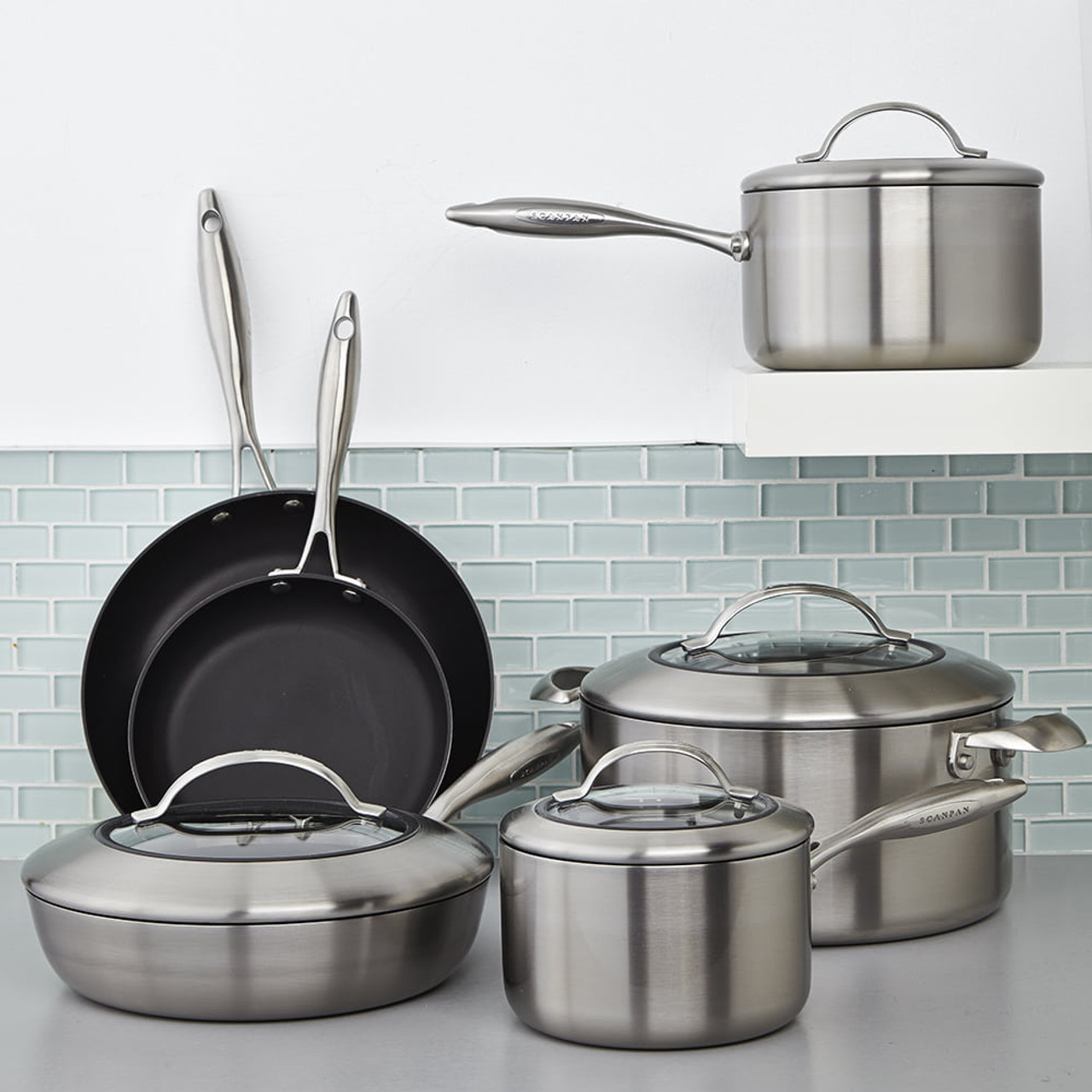 SCANPAN Professional 10-Piece Cookware Set + Reviews