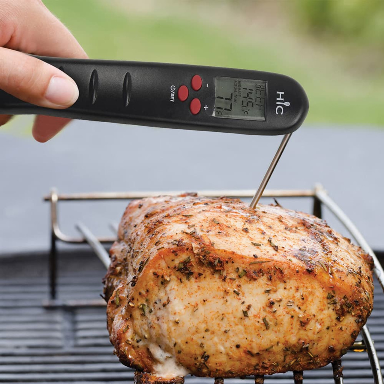  OXO Good Grips Chef's Digital Leave-In Thermometer, Stainless  Steel: Instant Read Thermometers: Home & Kitchen