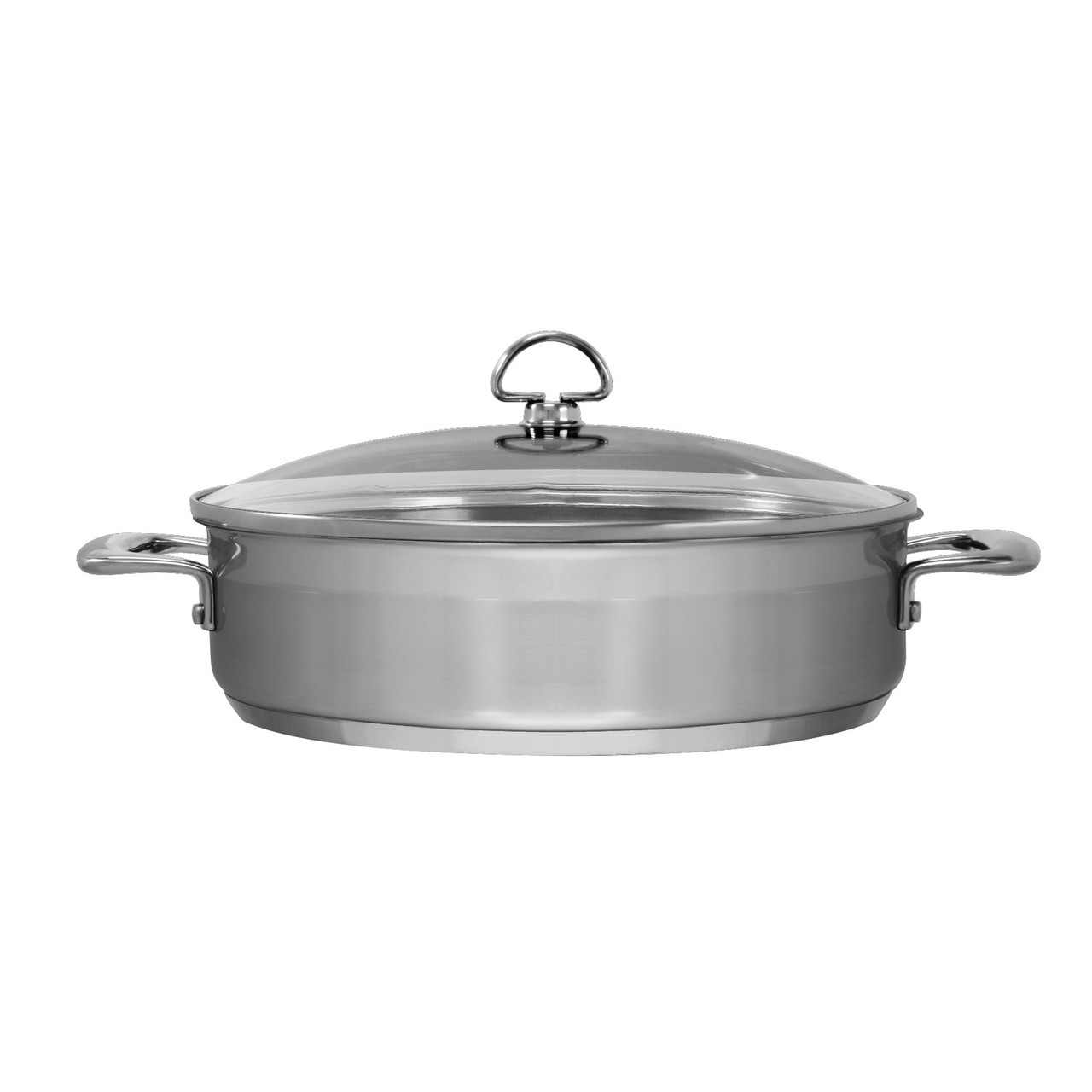Chantal Induction 21 Steel Sauteuse with Lid - Thumbnail 5