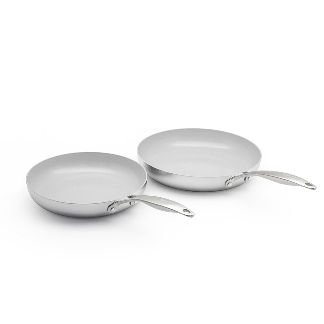 Greenpan Valencia Collection Frypan Set, 8 Inch + 10 Inch