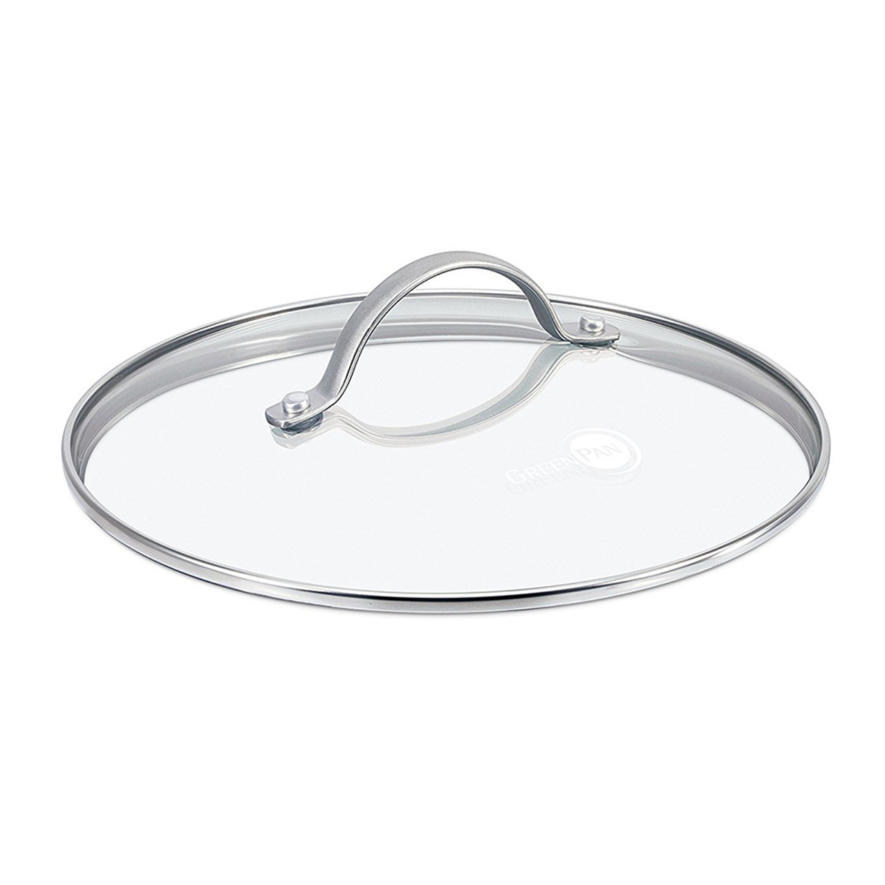 15441342 B. Green 10-Inch Sauté Pan with Glass Lid