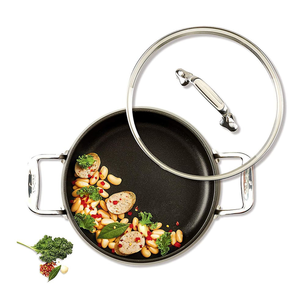 All-Clad HA1 Nonstick Covered Stockpot