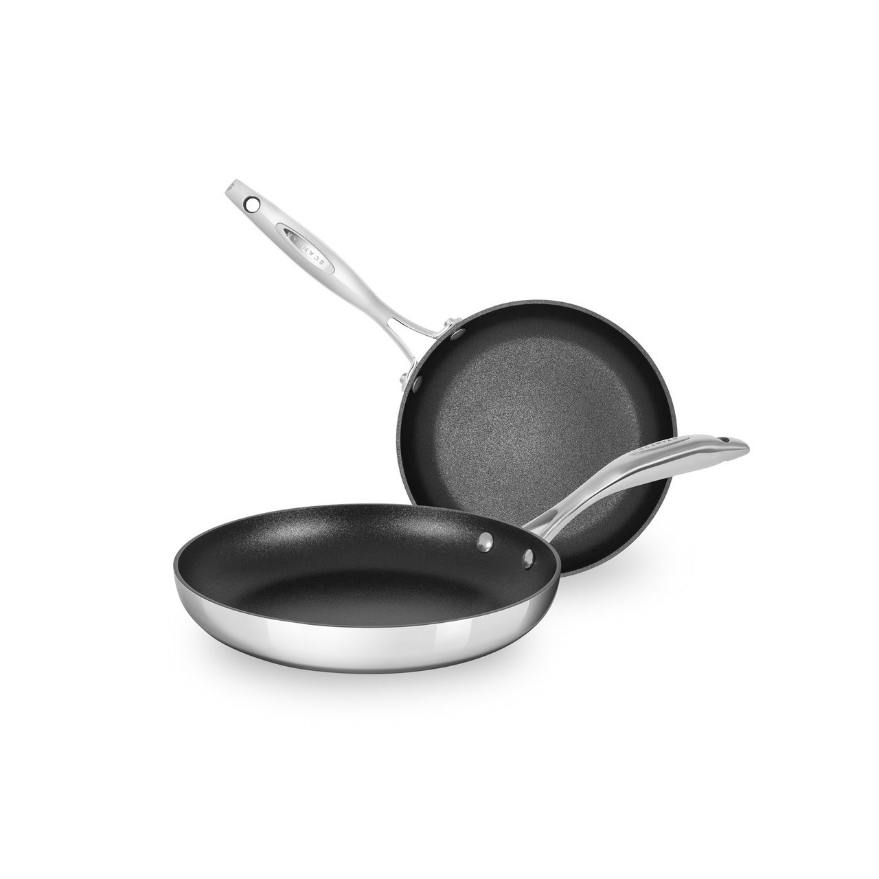  Scanpan Classic Nonstick Fry Pan Skillet Set with Lids (8 &  10.25-inch): Home & Kitchen