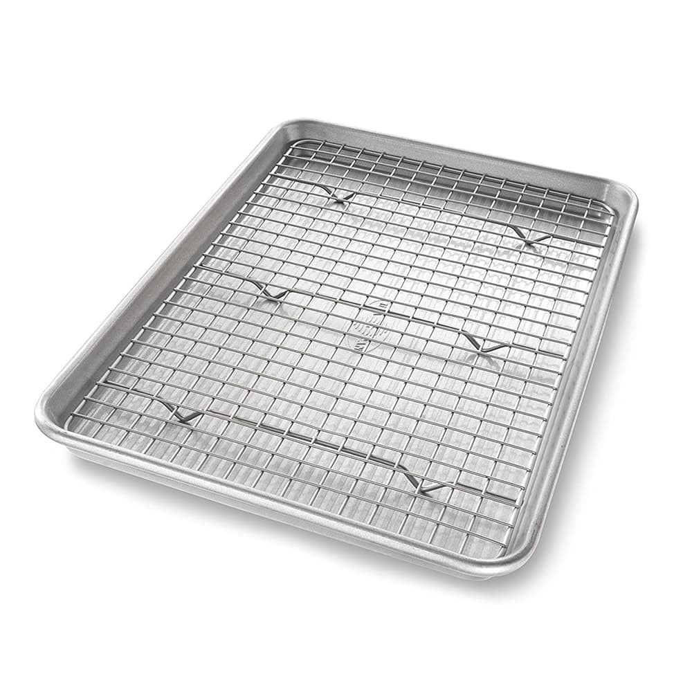 USA Pan Jelly Roll Pan with Cooling Rack