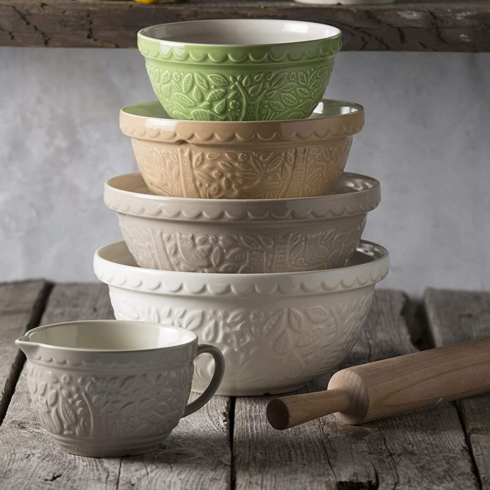 Mason Cash In the Forest Owl Mixing Bowl