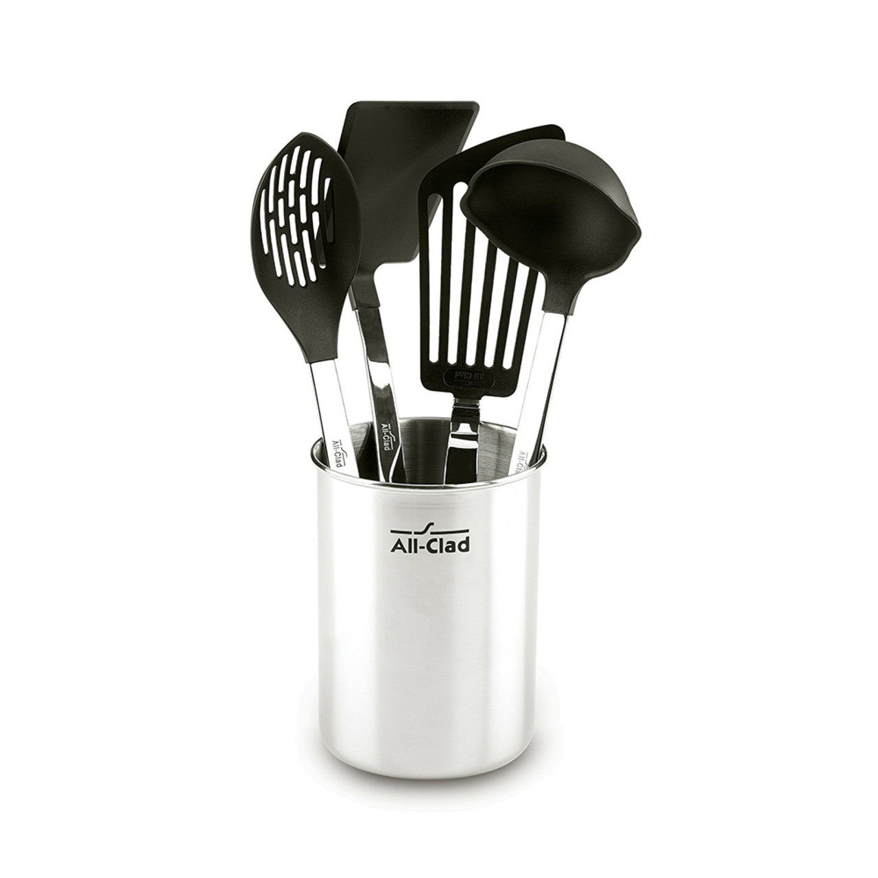 All-Clad 5-Piece Stainless Steel and Nylon Tool Set