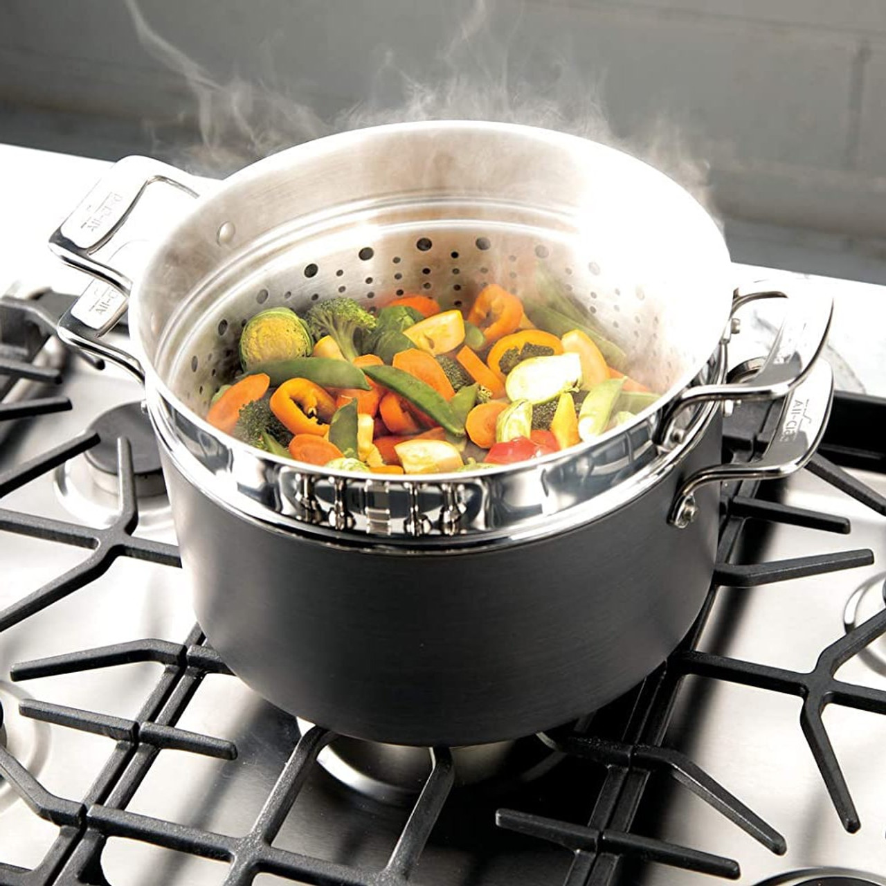 All Clad 7 Qt Stock Pot