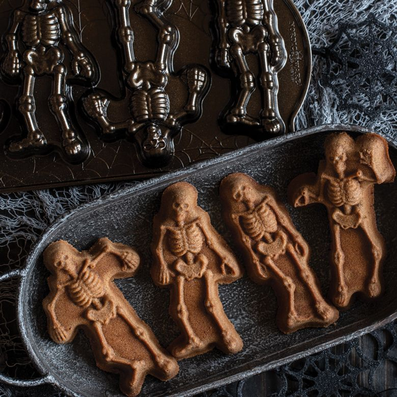 Halloween Cookie Stamps - Nordic Ware  Cookie stamps, Halloween cookies,  Halloween cake pans