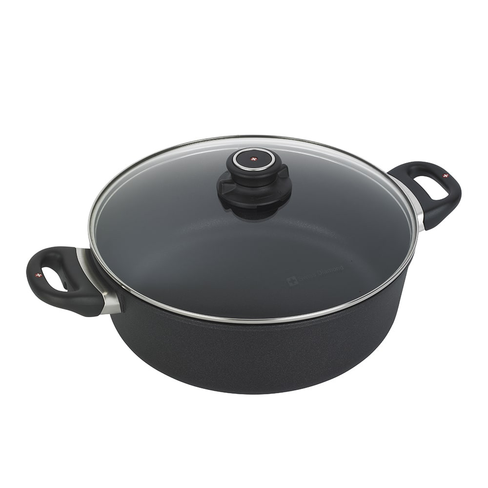 Swiss Diamond XD Nonstick Braiser with Lid