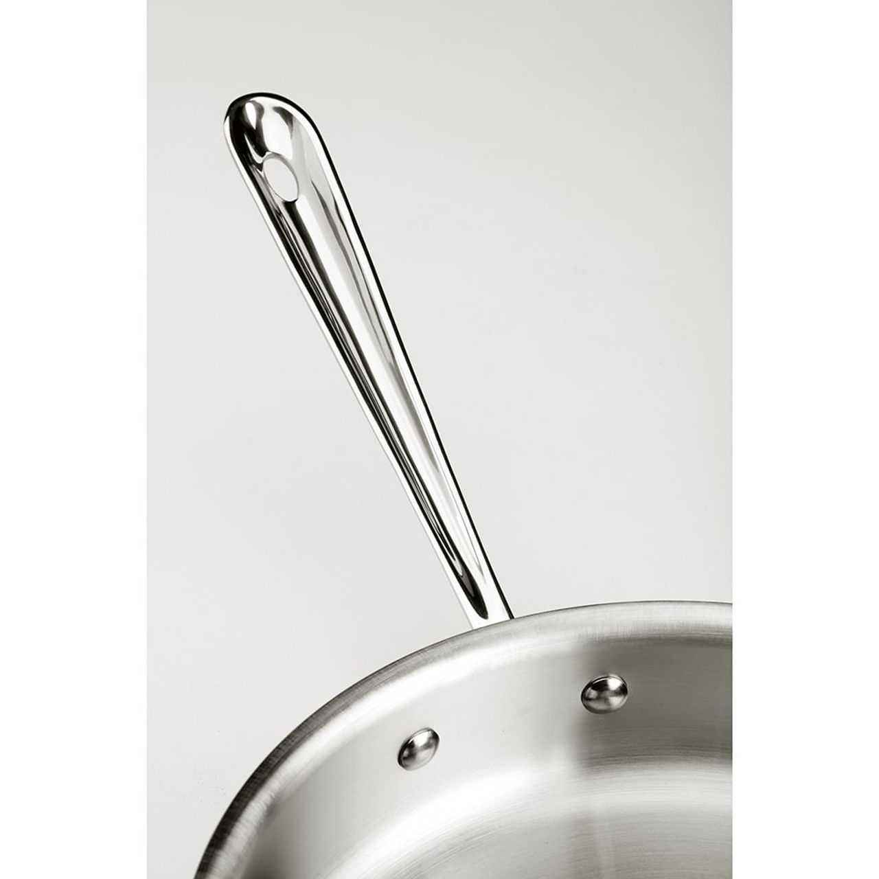 All-Clad D3 3-Ply 10 and 12 inch Fry pan Set with lids