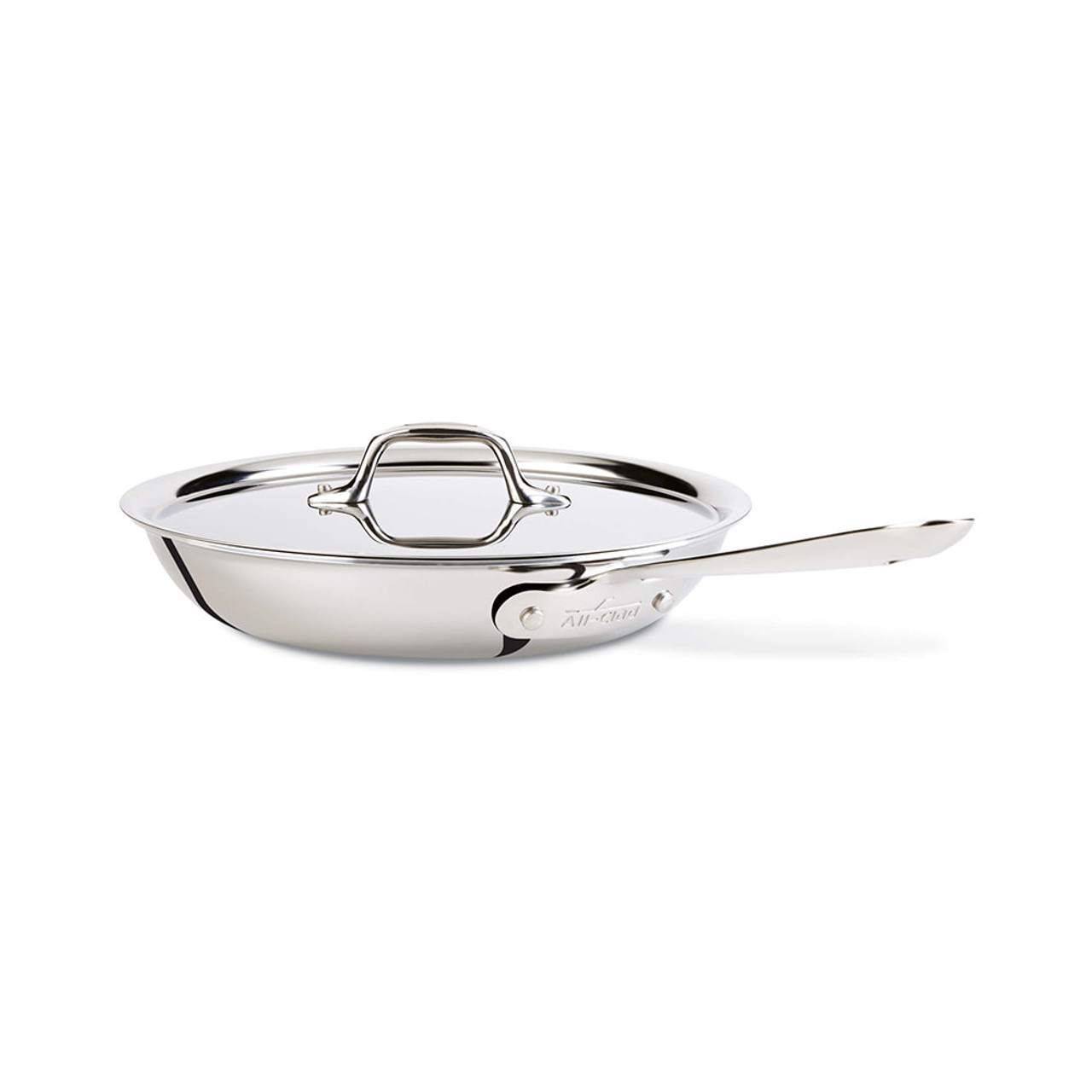 All-Clad Stainless Steel Fry Pan with Lid - 10 in.