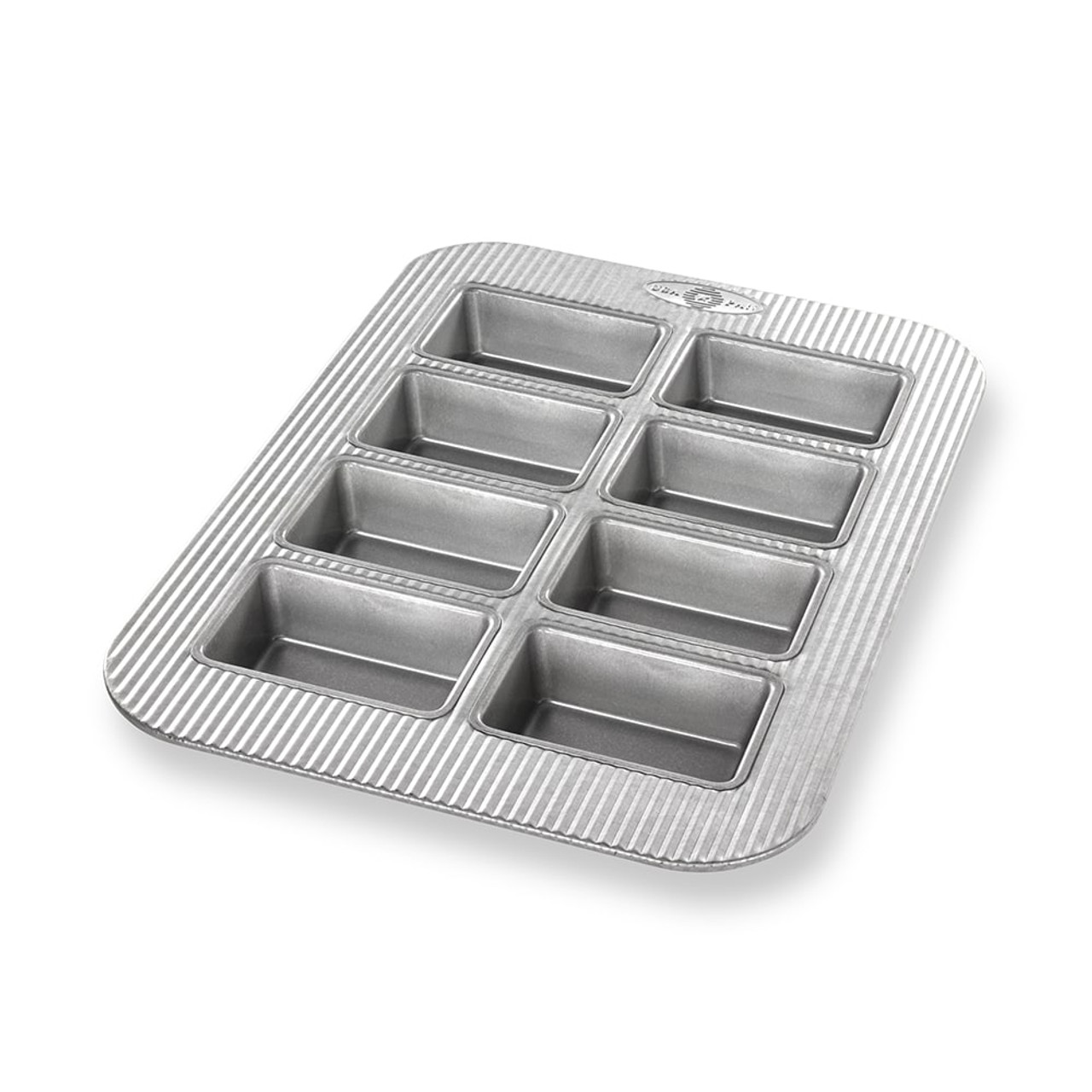 Strapped Mini Bread Loaf Pan Set (4 Loaves)